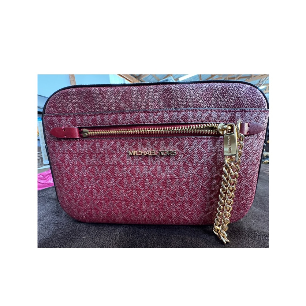 Michael Kors Burgundy Shoulder Bag NWT - Picture 6 of 8